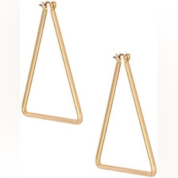 Uncommon James gold Chemistry earrings - Picture 2 of 5